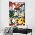 thumbnail image 3 of My Hero Academia Tapestry, Anime Wall Poster Art, Wall Tapestry For Bedroom Living Room Dorm Room, Wall Hanging For Festival Party Events Background Photography Backdrop, 60x40 Inch, 3 of 9