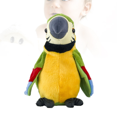 thumbnail image 5 of Pájaro parlante de peluche eléctrico, juguetes para niños, loro con alas retorcidas, juego para niños, suministros educativos tempranos verdes para, 5 of 5