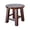 Brown, variant on Homenest Solid Wood Step Stool - Brown Square Foot Stool with Waterproof Finish, Compact 9.84in Height Stool for Kitchen Bathroom Entryway, Multi-Purpose Ottoman Stool for Household