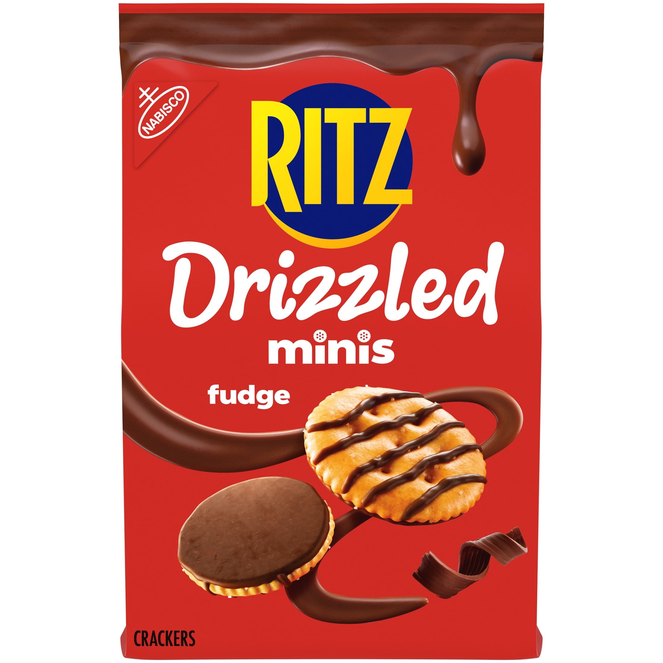RITZ Football Shapes Original Crackers, Snacks for Kids and Adults