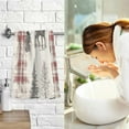 thumbnail image 7 of Yayeee 2 Pack Hand Towels for Bathroom 100% Cotton 16" x 28" Soft Absorbent Kitchen Towel, Beige Deer, 7 of 7