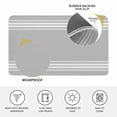 thumbnail image 3 of Grey Striped Door Mat Indoor Outdoor,Luxurious White Stripes Modern Abstract Art Non Slip Welcome Mat with Rubber Backing,Absorbent Fabric Front Door Mats Entryway Rug for Home Patio Entrance 24"x36", 3 of 8