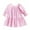 Pink, variant on Gubotare Girls Dresses Floral Baby Girl Spring Floral Ruffle Dress Dress Short Sleeve Summer Outfit Casual Toddler Dress (Pink,Size 12-18 Months)