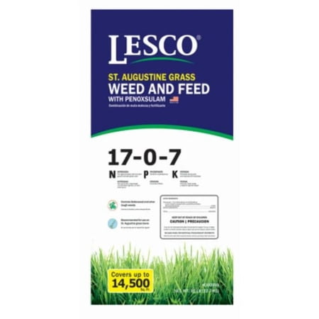 1300 sq ft. 17-0-17 St-Augustine Grass Weed Feed Fertilizer