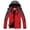 Red, variant on Babysbule Mens Jackets Clearance Man's Warm Waterproof Windbreaker Hooded Raincoat Snowboarding Jackets