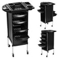 thumbnail image 6 of Lanzxjv Hair Salon Storage Tool Cart, 6-Layer Hair Salon Trolley with 4 Wheels, Barber Storage Cart for Hairdressing Beauty SPA Tattoo, 6 of 6