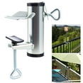 thumbnail image 7 of Dujiujun Outdoor Chair Umbrella Clamp Heavy Duty Metal Adjustable Garden Yard Patio Beach Deck Railing Fence Bench Market Umbrella Pole Holder Fixing Clip, 7 of 7