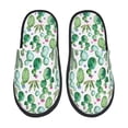 thumbnail image 1 of Balery Cactus Plants1 Pantuflas de Casa de Felpa Silenciosas con Diseño Estampado, Zapatillas Cómodas Antideslizantes de Algodón para Interior-Medium, 1 of 8