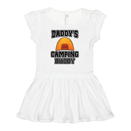 

Inktastic Daddys Camping Buddy Gift Baby Girl Dress