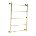thumbnail image 4 of Abbraccia Ribbon Rack Ribbons Roll Storage Shelf Ornament Decoration Key Holder Modern Wire Spool Rack Thread Holder for Towel Sundries Gold, 4 of 10