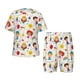 thumbnail image 1 of Balery Childrens Party Conjunto de Pijama Infantil de Manga Corta con Estampado – Ropa de Dormir de Algodón Suave-X-Large, 1 of 6