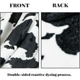 thumbnail image 4 of Cow Print Blanket Black White Cow Print Throw Blanket Lightweight Fleece Blanket with Cow Print Couch Sofa 50x60 inch Perfect Cow Gift Boys Girls Adults Student, 4 of 6