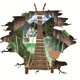thumbnail image 1 of Pegatinas de suelo 3D para salón, centro comercial, parque de atracciones, pintura decorativa extraíble (estilo 1), 1 of 5