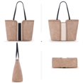 thumbnail image 4 of Bolsa Montana West MWC-118CTN/BK Tan de gran tamaño 32 x 13 x 29 cm, 4 of 5