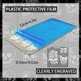 thumbnail image 2 of 3 Pcs Motif Fleur Plaque de Tampon pour Ongles Motif d'Impression Modèle d'Art Plaque d'Image en Acier Inoxydable Style Punk Pochoir pour Ongles pour Femmes Impression DIY 4.7x2.3 Pouces, 2 of 7