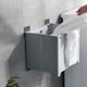 thumbnail image 5 of Cesta de ropa plegable montada en la pared | Cesta de ropa plegable de plástico | Instalación sin taladros | Gran Contenedor de Almacenamiento que Ahorra Espacio para Dormitorio Baño Closet, 5 of 7