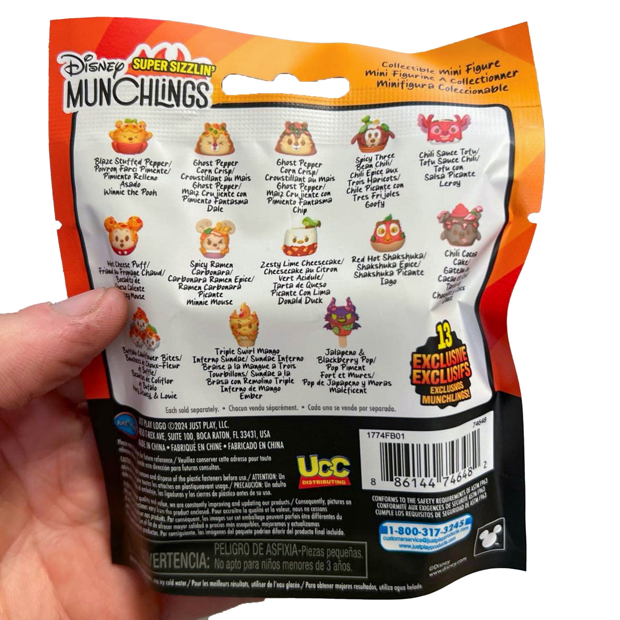 Just Play Disney Munchlings Mystery Pack, Scented Blind Bag