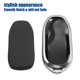 thumbnail image 5 of 1uds TPU Coche Remoto Llavero Cubierta para Tesla Modelo S Plata Tono, 5 of 7