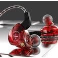 thumbnail image 2 of Auriculares intrauditivos de alta fidelidad con nuevo controlador dinámico magnético compuesto de 10 mm y cable desmontable de 2 pines y 0,75 mm, 2 of 6