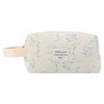 thumbnail image 1 of Lindo Corazón Femenino Acolchado Algodón Gatito Azul Marino Floral Mano Cosméticos Almacenamiento Muñeca (estilo 3) Rosa Azul Retro, 1 of 9