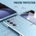 thumbnail image 7 of for Samsung Galaxy Z Fold 5 Case with Removeable Pen Slot & Free S Pen Built-in Screen Protector Adjustable Stand, Drop Protection & Luxury Shockproof Thin Hard PC Cover for Z Fold 5, Blue, 7 of 7