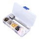 thumbnail image 1 of Ojales de Metal Chapado en Cobre BuyWeek 4.5 mm Kit de Herramientas 120 Piezas, 1 of 14