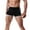 Black, variant on Miqool Mens 3" Swim Trunks Drawstring Square Leg Swim Briefs Swimsuits Quick Dry Surf Board Shorts Athletic Swimwear