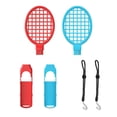 thumbnail image 1 of Tennis Game Racket for Nintendo Switch 2 Pack, Blue and Green, Lightweight Sports Game Accessories for Mario Tennis ACES Game, Game Controller for Fam, 1 of 5