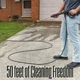 thumbnail image 3 of Open Box Westinghouse 50 ft PVC Pressure Washer Hose - 3400 PSI, 3 of 5