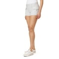 thumbnail image 3 of WallFlower Women's Luscious Curvy Twill Cargo Shorts 3" Mid-Rise Insta Stretch Juniors, 3 of 4