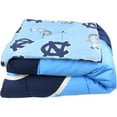 thumbnail image 3 of North Carolina Tar Heels 3 Pc Reversible Cotton Comforter Set, 1 Comforter, 2 Shams, King, 3 of 8