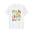 thumbnail image 1 of Women Summer Scrapbook with Limoncello seafood coastal T-Shirt Tee Top, 1 of 7