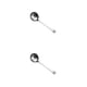 thumbnail image 1 of Toystoory Cucharas de acero inoxidable para café, té, sopa, arroz, postre, cuchara para crema, cucharón para hornear en la cocina, utensilios Type2 NO2, 1 of 6