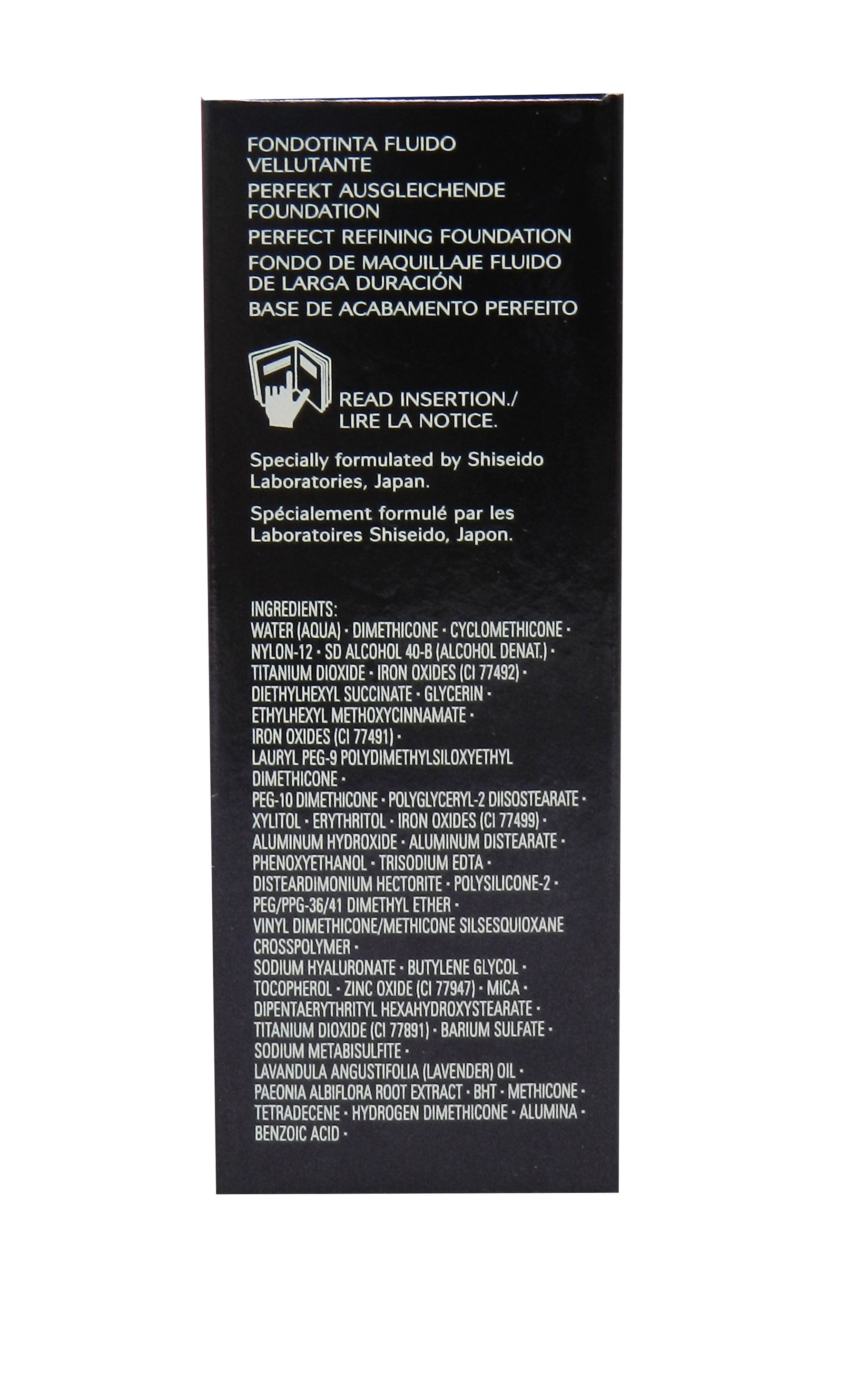 Shiseido Perfect Refining Foundation SPF 16, D10 Golden Brown 1.8 oz