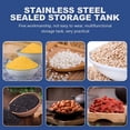 thumbnail image 2 of GOOHOCHY 1 tanque de almacenamiento de acero inoxidable para el hogar es impermeable y, 2 of 6