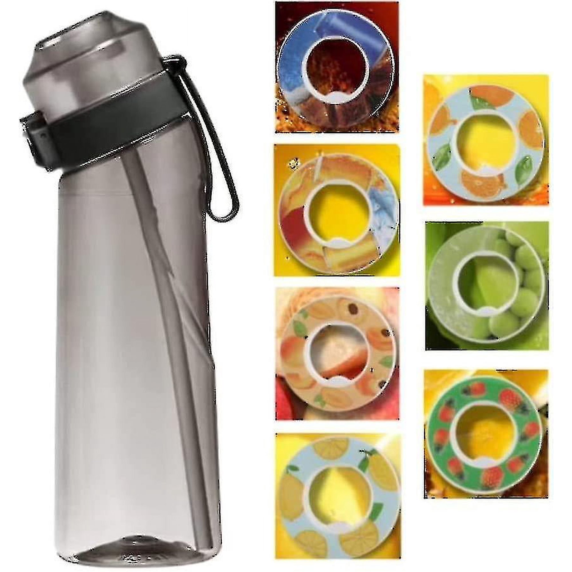 Capsules Saveur DENZYF Pour Gourde - 7 Pods Goût Fraise - Sans Sucre Ajouté