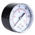 thumbnail image 3 of Conexión trasera del manómetro, manómetro Manómetro de aire con dial de 50 mm Manómetro BSPT elegante y moderno, 3 of 7