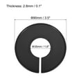 thumbnail image 2 of Unique Bargains Round Blank Wardrobe Size Separators Clothes Divider, Black 20 Pack, 2 of 5