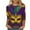 1-Multicolor, variant on Cavosen Mardi Gras Blouses for Women 3/4 Sleeve Holiday Carnival Round Neck Shirts Mask Graphic Print Tops Festival Trendy Blouse Loose Workout T-Shirts Party Shrove Tuesday Tees S