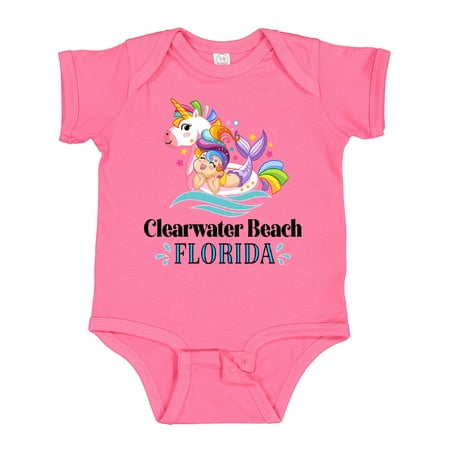 

Inktastic Clearwater Beach Florida Girls Baby Bodysuit