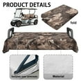 thumbnail image 6 of Yuyamidu Camo Hunting Wood Golf Cart Seat Covers 2 Passenger, Warm Golf Cart Cushion Flannel Golf Cart Seat Towel Blanket for Men Women, 6 of 8