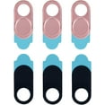 thumbnail image 2 of Charming Webcam Cover Lens Cap 3pcs Metal Camera Protect Sticker, Thin Design for Laptop Closure, Easy to Use, Suitable for Individuals and Businesses (Roseate) - Ideal for your wedding decorations, 2 of 3