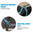 thumbnail image 3 of Plutus Pet No Pull Dog Harness, Release At Neck, Reflective Adjustable Dog Vest Harness, Easy Control Handle for Walking, for Small Medium Large Dogs, Cyan, XL, 3 of 8