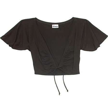Juniors Flutter Sleeve Shrug
