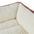 thumbnail image 3 of Vibrant Life Small Cuddler Pet Bed, Pink and White, 24" x 18", 3 of 6
