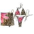 thumbnail image 5 of Bikini Sets for Women Stylish Floral Print Tankini Bikini With Design Womens Swimsuits for Beach Vacation Wear, 5 of 8