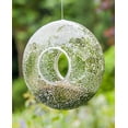thumbnail image 6 of Fly Through Wild Bird Feeder Garden Hanging Bird Feeder Mosaic Circle for Outdoor Decoration,Green, 6 of 11