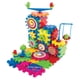 thumbnail image 1 of Krazy Gears Gear Building Toy Set - Bloques de aprendizaje entrelazados - Engranajes giratorios motorizados - Edición de juegos de 81 piezas, 1 of 5