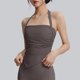 thumbnail image 3 of Mujeres de Color Sólido Cuatro Filas Ajustable Inalámbrico Sujetador Doble Hombro Estilo a Prueba de Choques Yoga Deportes Sujetadores para Mujeres, 3 of 6