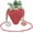 Pink, variant on JennyShop Crossbody Bag with Drawstring, Hot Sale Handmade Knitted Women Bag, Wool Woven Purse Strawberry Shaped Shoulder Bag